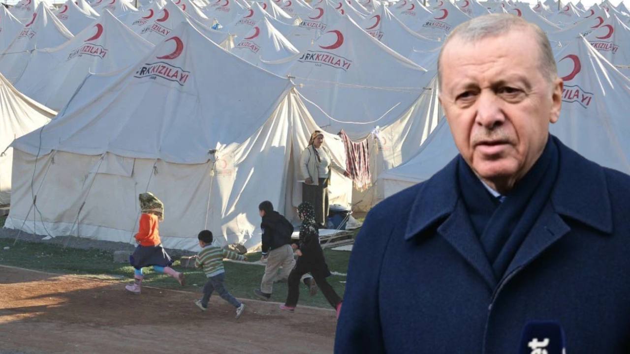 Depremde çadır ve gıda satmışlardı: Erdoğan'dan bir garip Kızılay övgüsü!