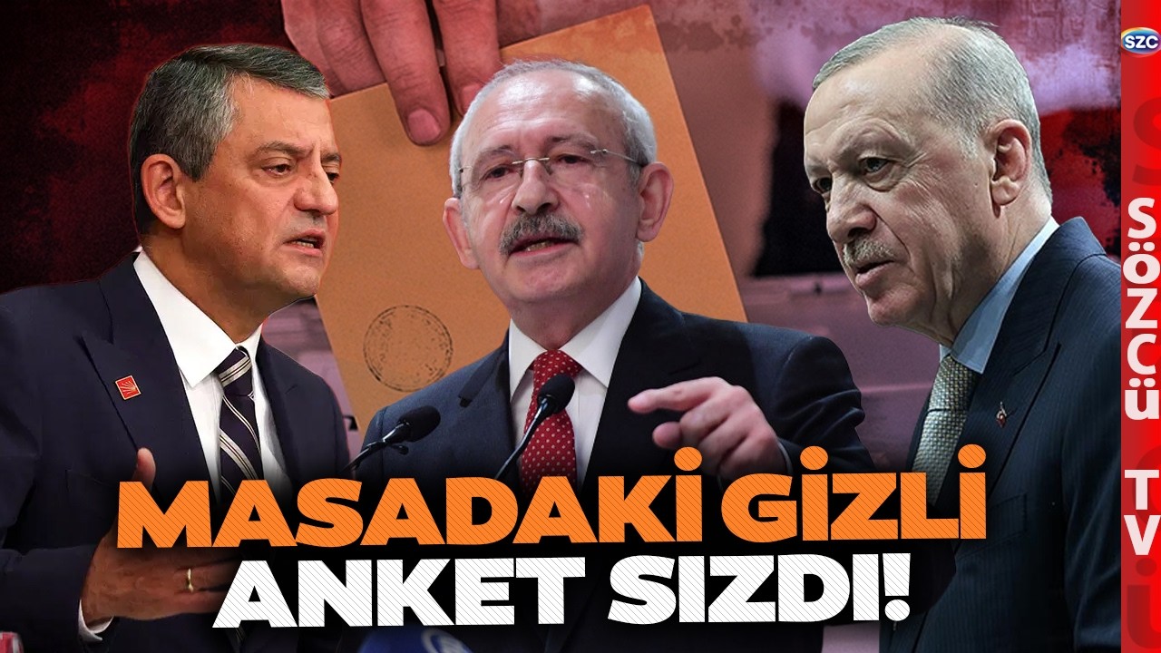 AKP'nin Masasındaki Gizli Anket Sızdı! Kılıçdaroğlu Devam Ederse CHP Baraj Altı Kalıyor