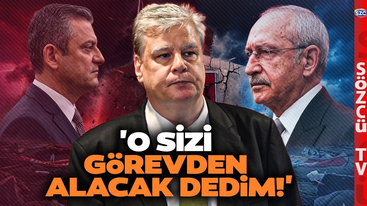 'İhraç Etmezseniz O Sizi Görevden Alacak Dedim' Örsan Öymen Özgür Özel'e Bunlar Demiş