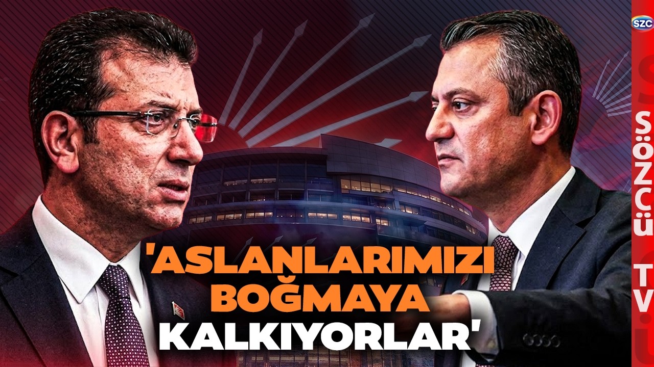 Deniz Yavuzyılmaz'dan Sert AKP Sözleri! İmamoğlu ve Özgür Özel Çıkışı! 'Boğmaya Kalkıyorlar'