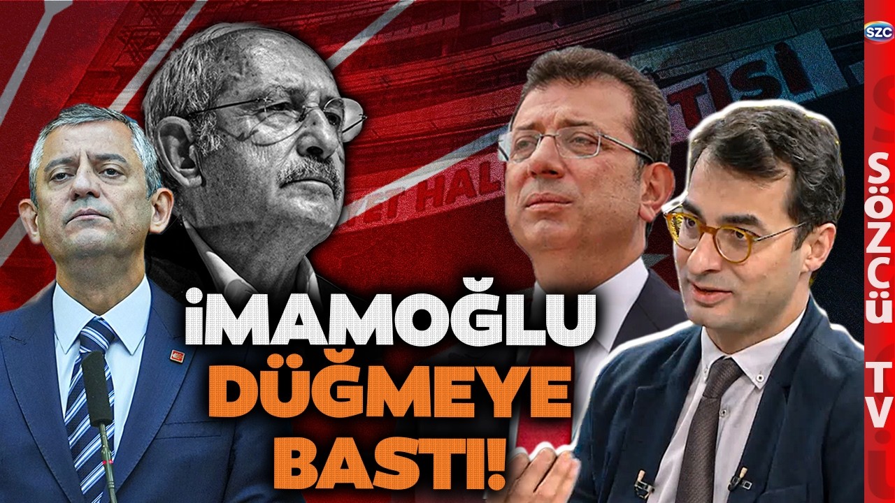 Ekrem İmamoğlu Düğmeye Bastı! Barış Terkoğlu CHP Kulislerindeki Sırrı İfşa Etti! Bomba İddia