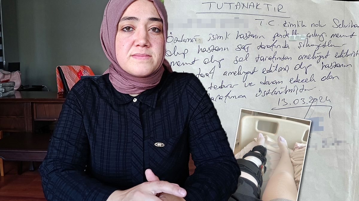 Kumluca'da yaşayan Selvihan Özdemir, 2024 yılının Ocak ayında spor yaparken sağ dizinden sakatlandı.