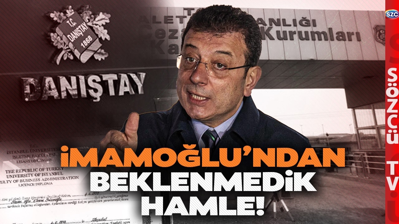 Ekrem İmamoğlu'ndan Ankara'yı Titretecek Diploma Hamlesi! Erdoğan Şaşkına Dönecek!