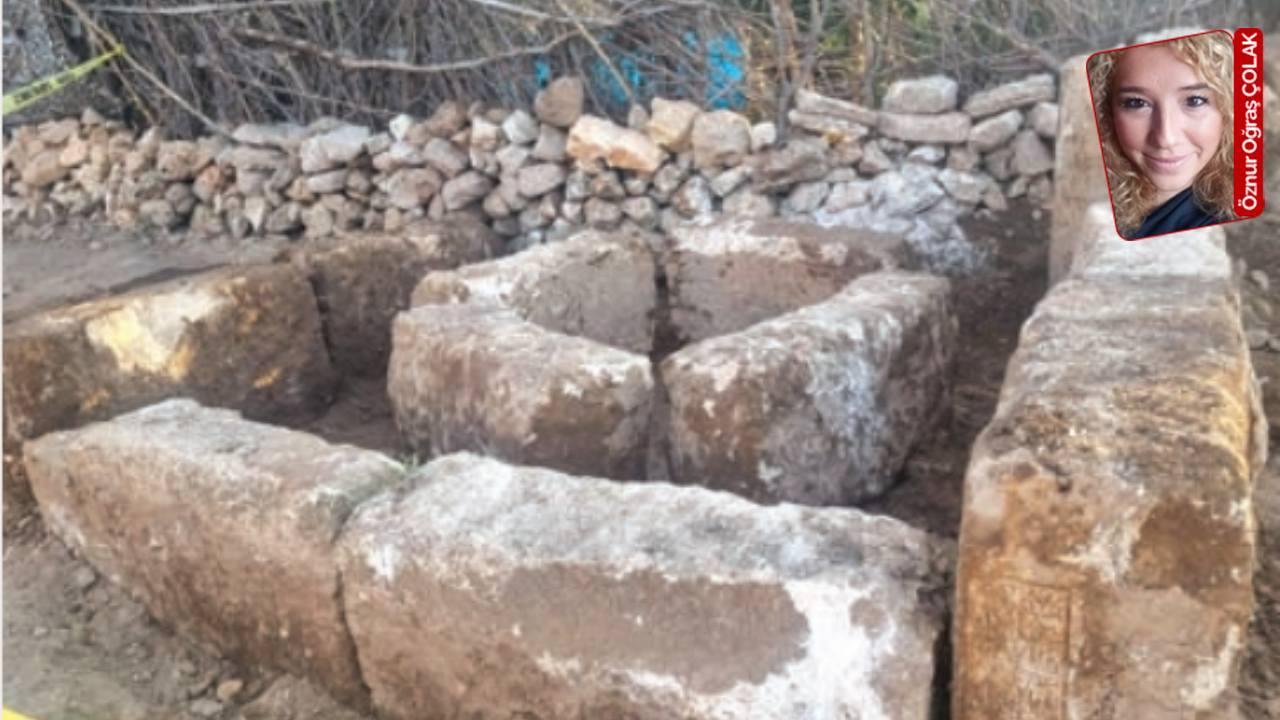 Mardin’in Midyat ilçesi Eştroko (Ortaca) Mahallesi’nde yapılan peyzaj çalışması sırasında, tarihi bir kiliseye ait olduğu bel