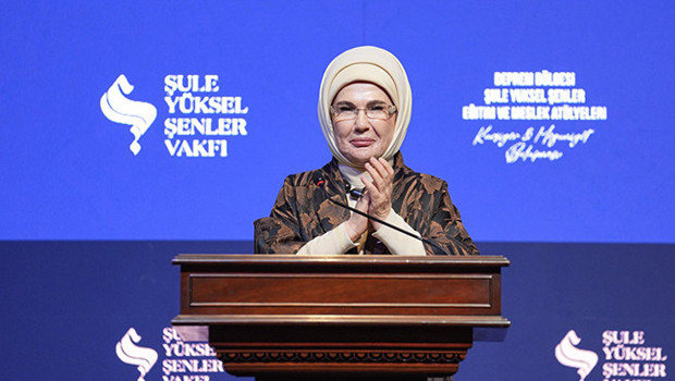 Emine Erdoğan'dan 'Deprem Bölgesi Şule Yüksel Şenler Eğitim ve Meslek Atölyeleri' programına ilişkin paylaşım