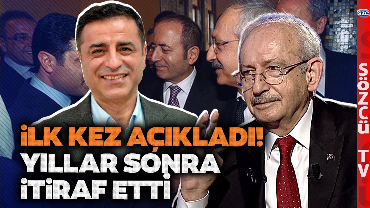 Yıllar Sonra Selahattin Demirtaş İtirafı! Kılıçdaroğlu'ndan 