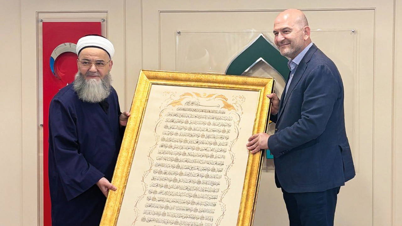 Süleyman Soylu, Cübbeli Ahmet'i ziyaret etti: 'Allah kendilerinden razı olsun'