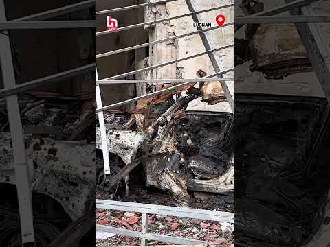 Nebatiye harabeye döndü! İsrail saldırıları sonrası Lübnan’da ağır tablo kamerada! #shorts