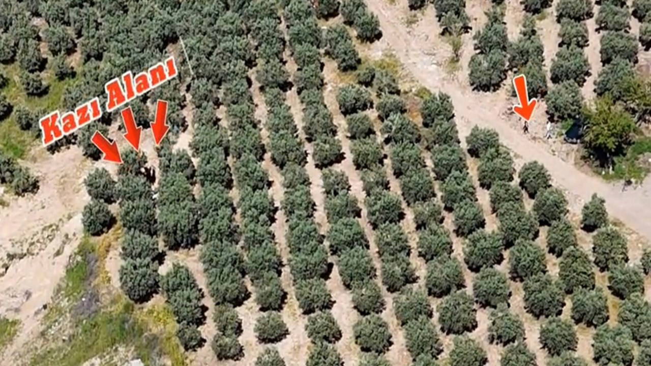 Osmaniye'de kaçak kazıya dronla suçüstü: 6 kişi gözaltına aldı