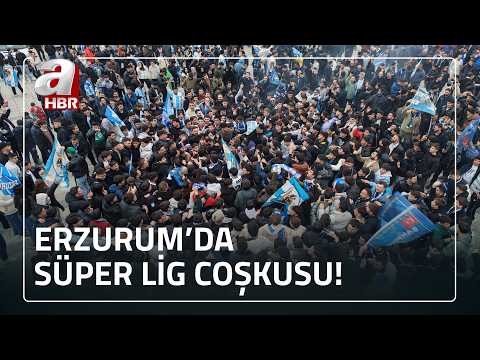 Erzurumspor 5 Yıl Sonra Süper Lig'de! | A Haber