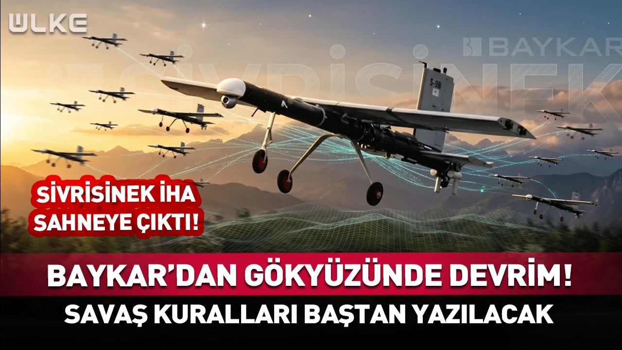 BAYKAR'dan Savaşta Kuralları Değiştirecek İHA Hamlesi!