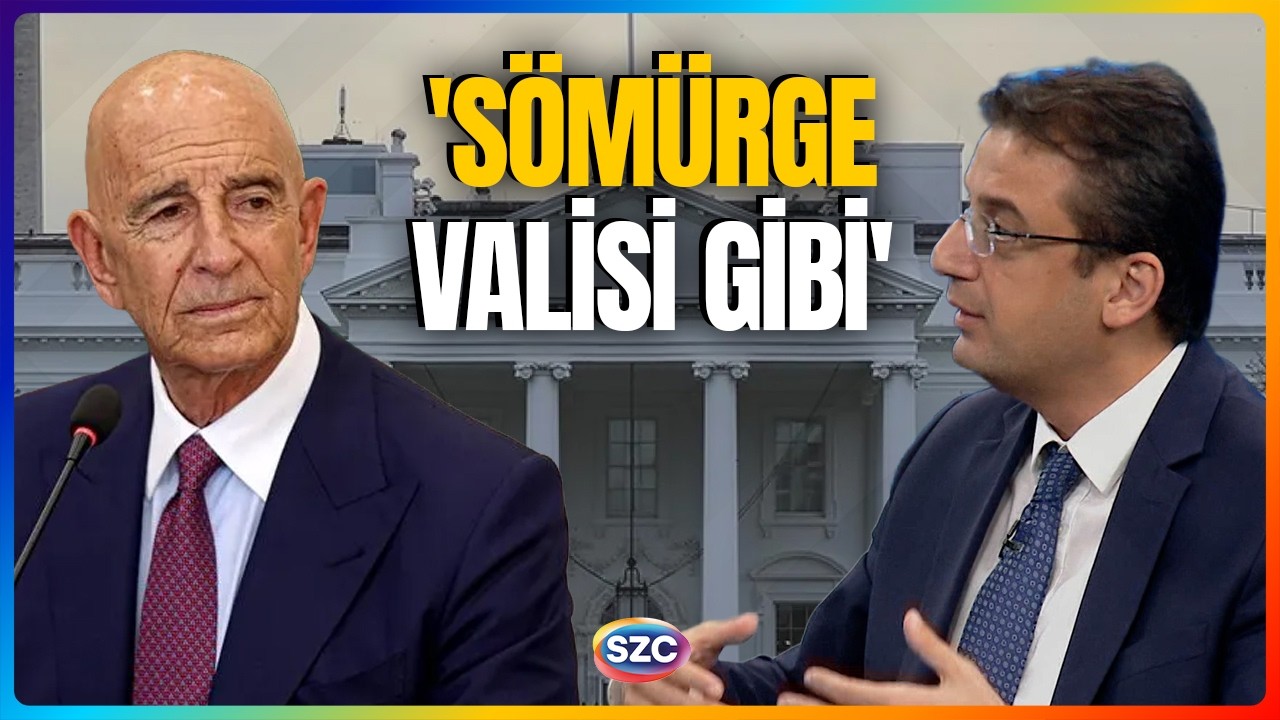 Yunus Emre Sinirden Patladı! Tom Barrack için Zehir Zemberek Sözler! 'Sömürge Valisi Gibi...'