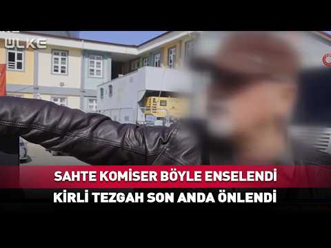 Sahte Komiser Böyle Enselendi! Kirli Tezgah Son Anda Önlendi...