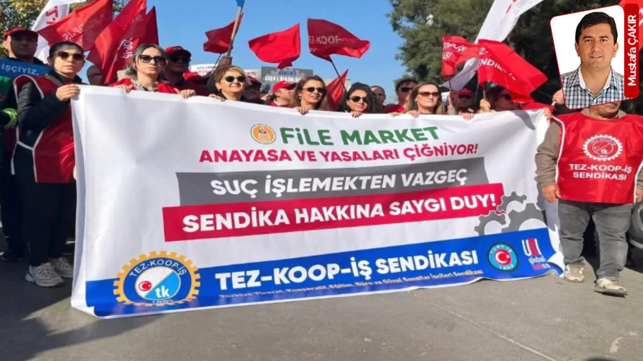 Tez-Koop-İş Sendikası, File Market’te örgütlenme çalışmalarına devam ediyor.