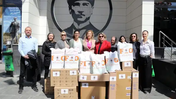 'AMACS' iş birliği ile geri dönüşüm işçilerinin ailelerine destek