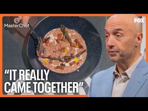 Young Italian Chef Takes A BIG Risk With His Audition Dish | MasterChef