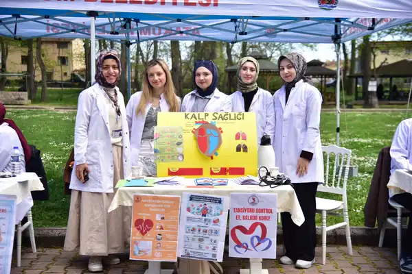 Ücretsiz sağlık tarama hizmeti Çakırlar Korusunda yurttaşla buluştu