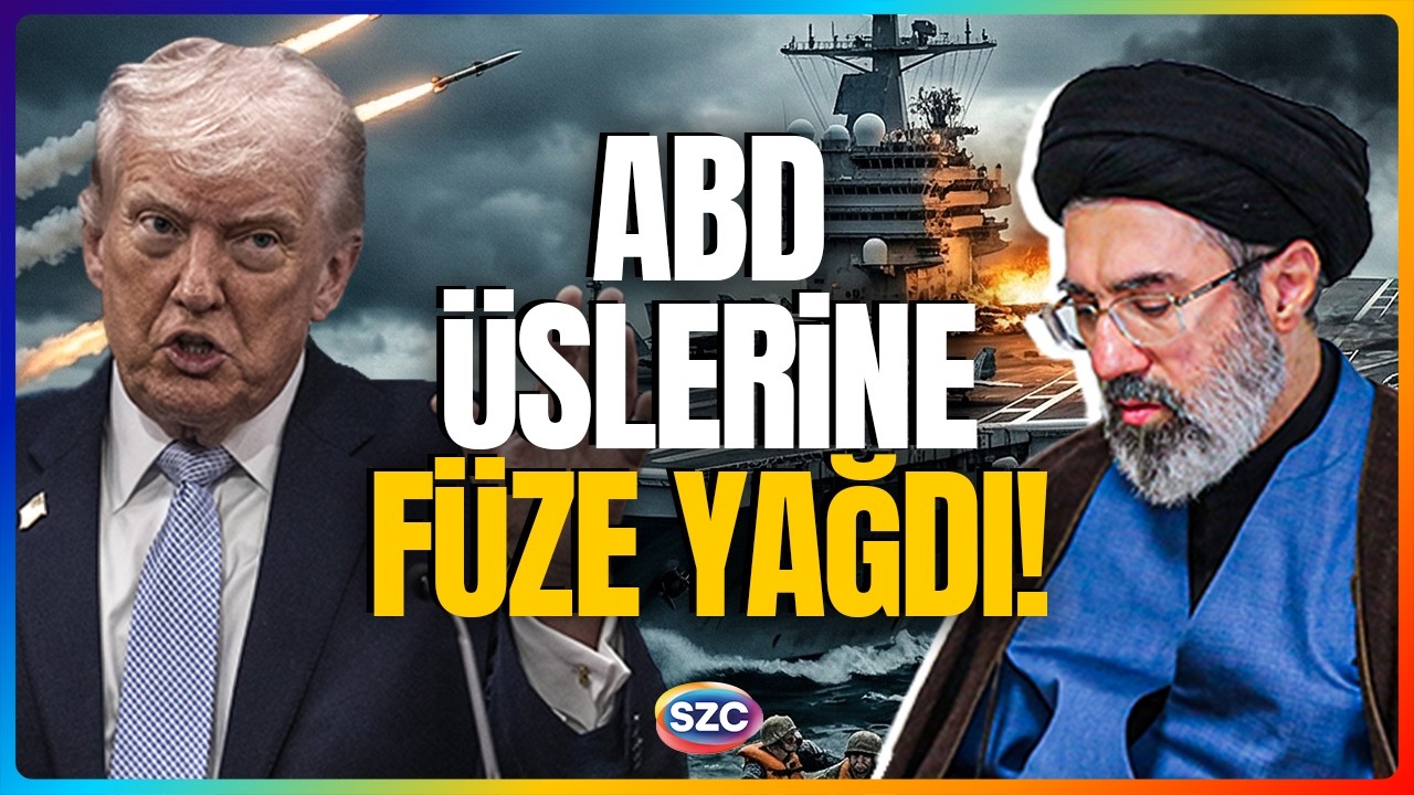 İran'dan ABD Üslerine Peş Peşe Füzeler! Trump Çıldıracak! Hürmüz Boğazı'nda Gemiler Vuruldu