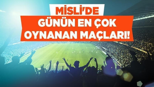 Dünya Kupası’nda dev finalde favori İspanya.… İsveç Ligi karşılaşmalarından bol gol bekleniyor! İşte Misli’de Günün En Çok Oynanan Maçları