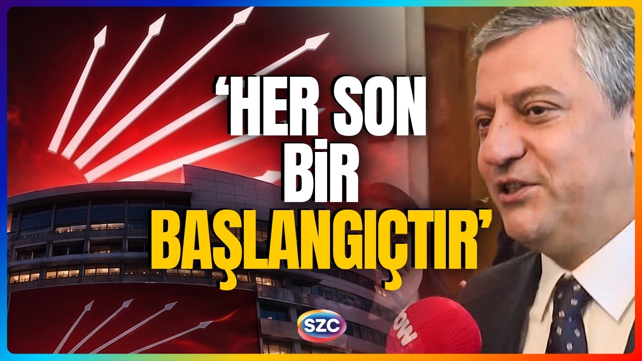 'Her Son Bir Başlangıçtır' CHP Kürsüsünde Alkış Kıyamet Koptu! Özgür Özel'in Veda Yürüyüşü
