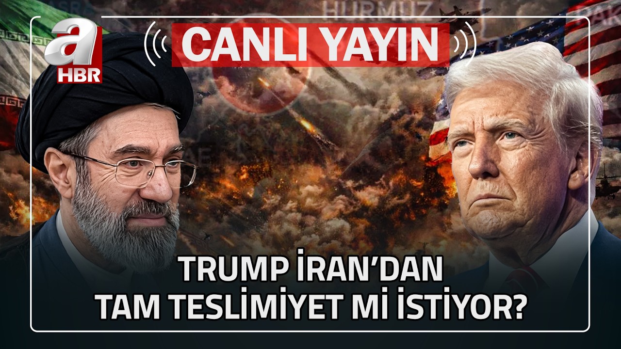 ABD İran'a Yeniden Saldırmaya mı Hazırlanıyor? A Haber 🔴 #Canlı Yayın ᴴᴰ