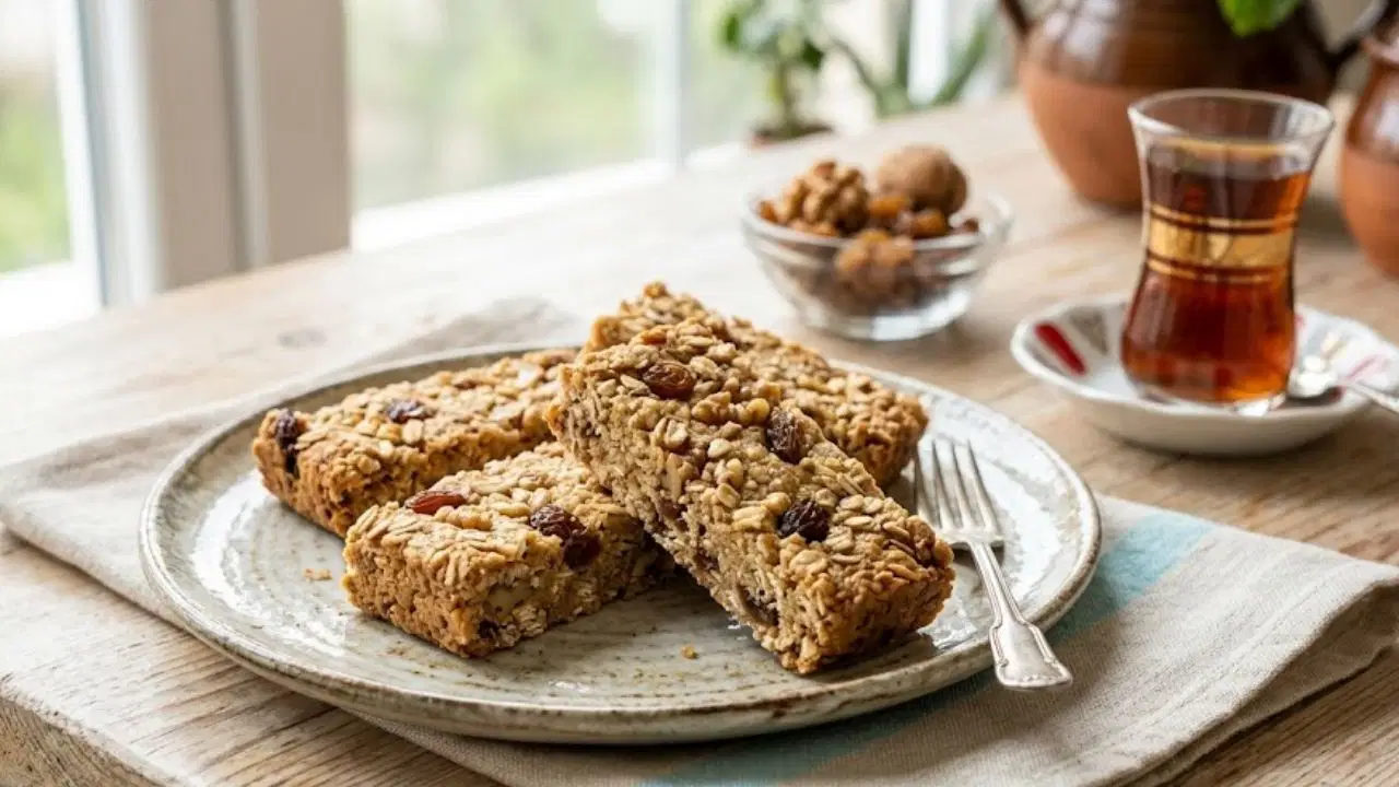 Tatlı krizlerine sağlıklı çözüm: İrmikli yulaflı bar tarifi