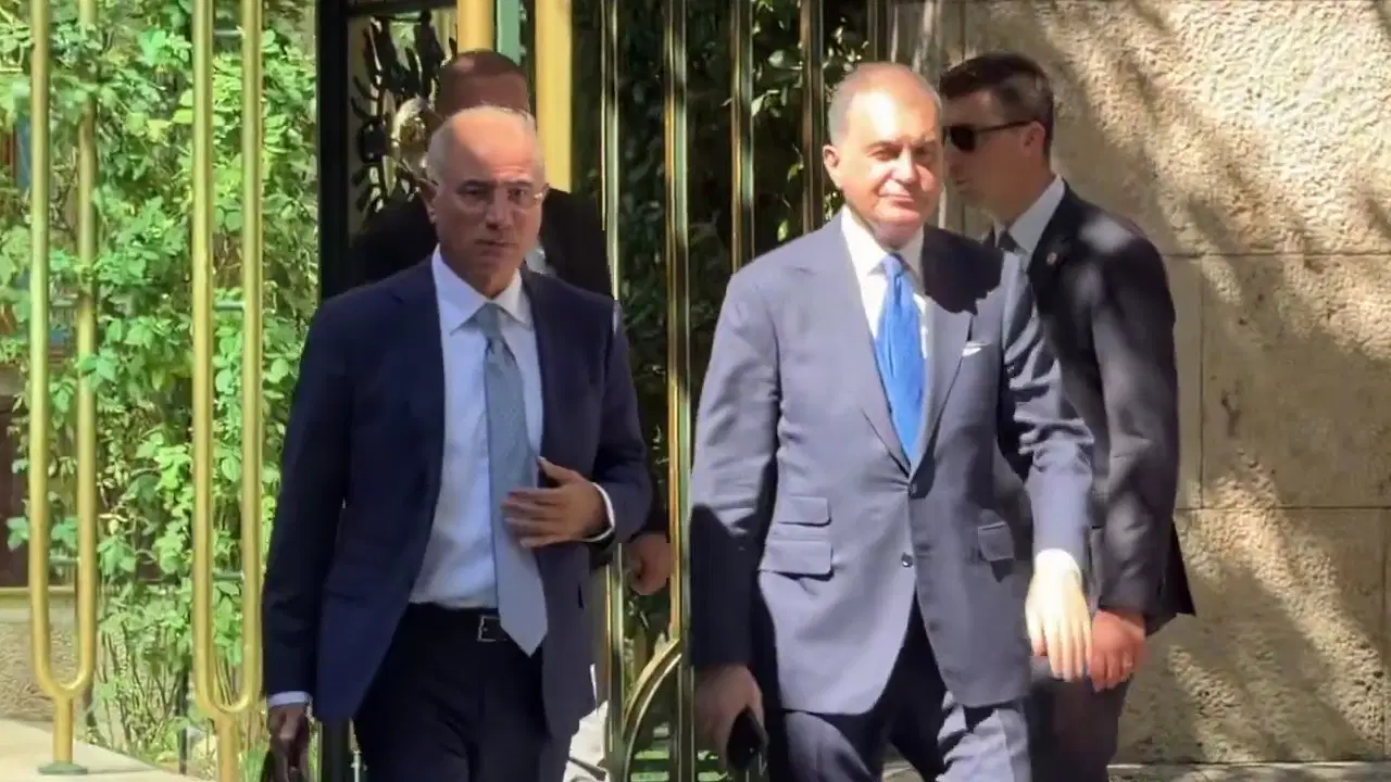 TBMM'de 'çerçeve yasa' toplantısı: AKP'li Ala ve Çelik, Numan Kurtulmuş'u ziyaret etti