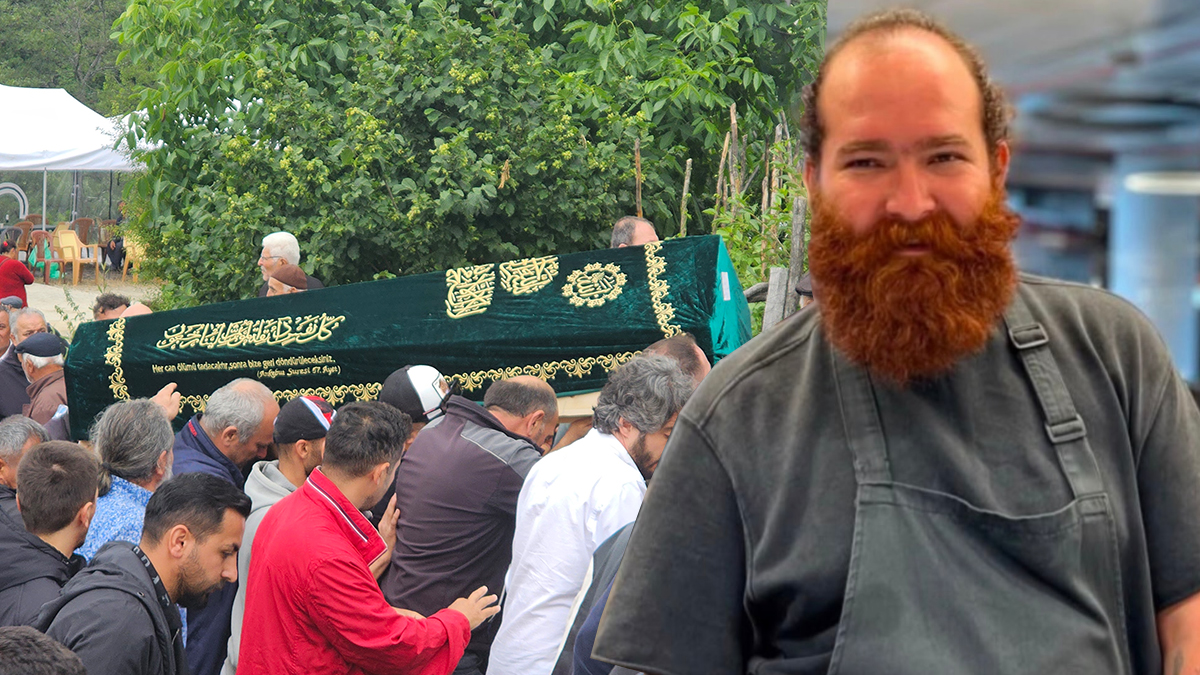 Şef Eren Kaşıkçı, memleketi Tokat'ta gözyaşlarıyla defnedildi