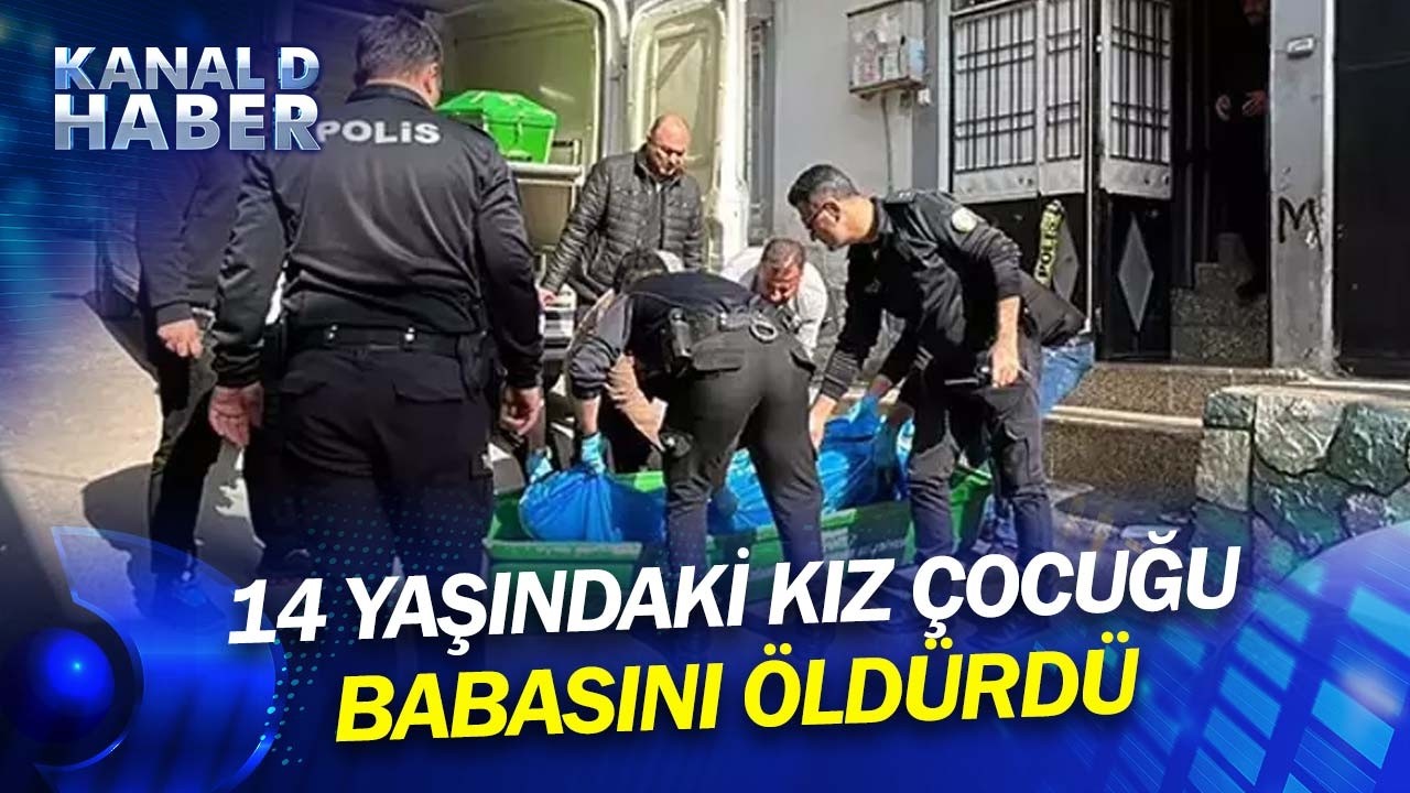 Kan Donduran Olay! 14 Yaşındaki Kız Çocuğu Babasını Öldürdü...