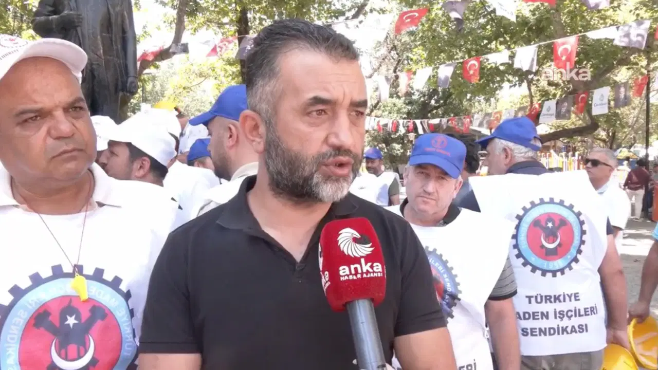 Doruk Madencilik işçileri yarın Ulus'tan Meclis’e yürüyecek: 'Haklı taleplerimiz için elimizden geleni yapacağız'