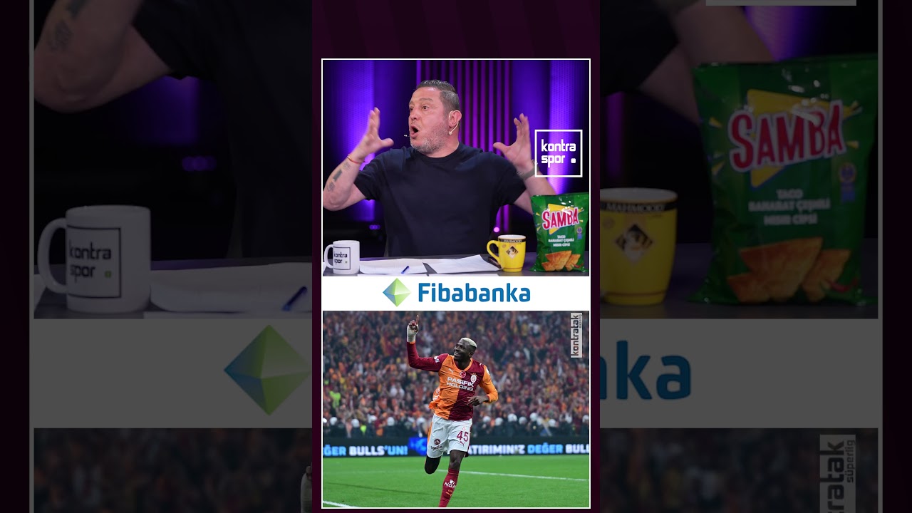 Nihat Kahveci: Osimhen; her maçı son maçı gibi oynuyor. Bu, çok önemli bir karakterdir.