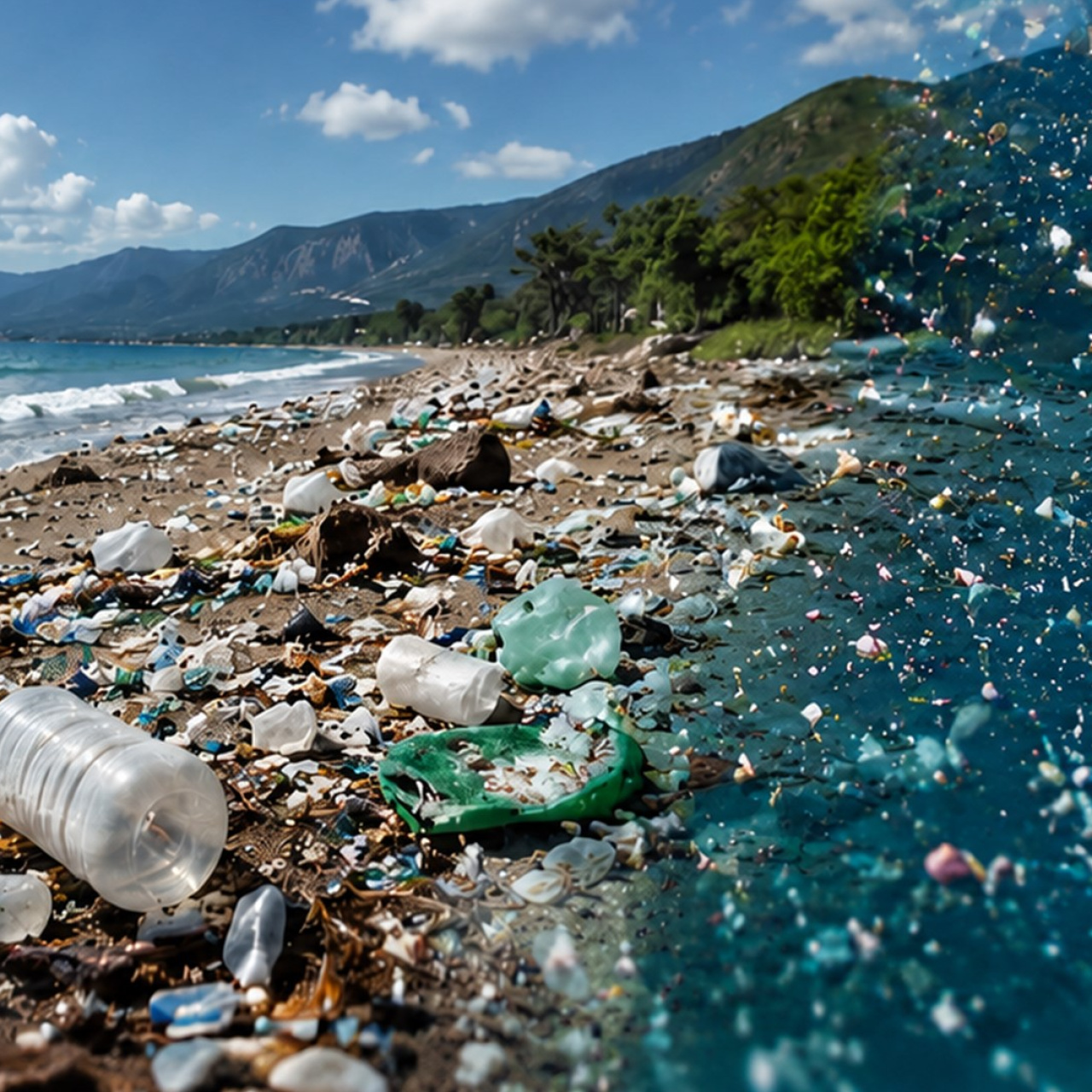 Sıfır Atık Vakfı, Birleşmiş Milletler'in vizyonu doğrultusunda Akdeniz ve Ege kıyılarındaki plastik kirliliğine karşı hareket
