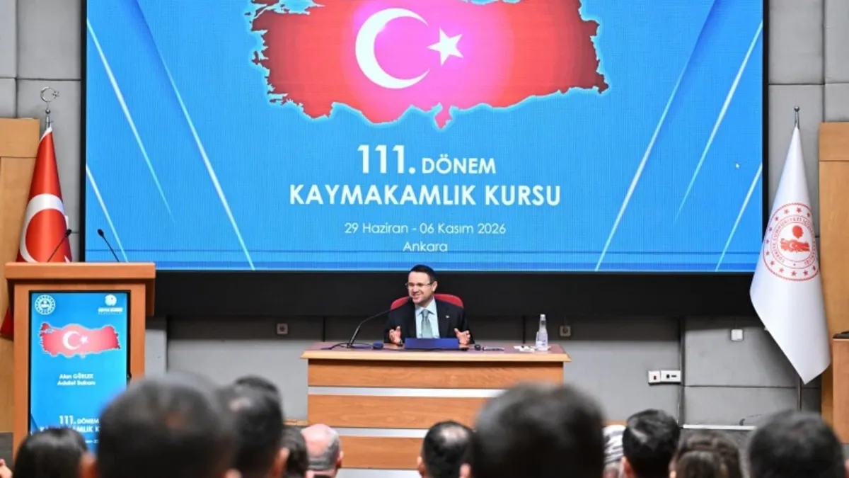 Bakan Gürlek’ten kaymakam adaylarına kritik mesaj! “O mühürle attığınız imza sizin değil, devletindir”