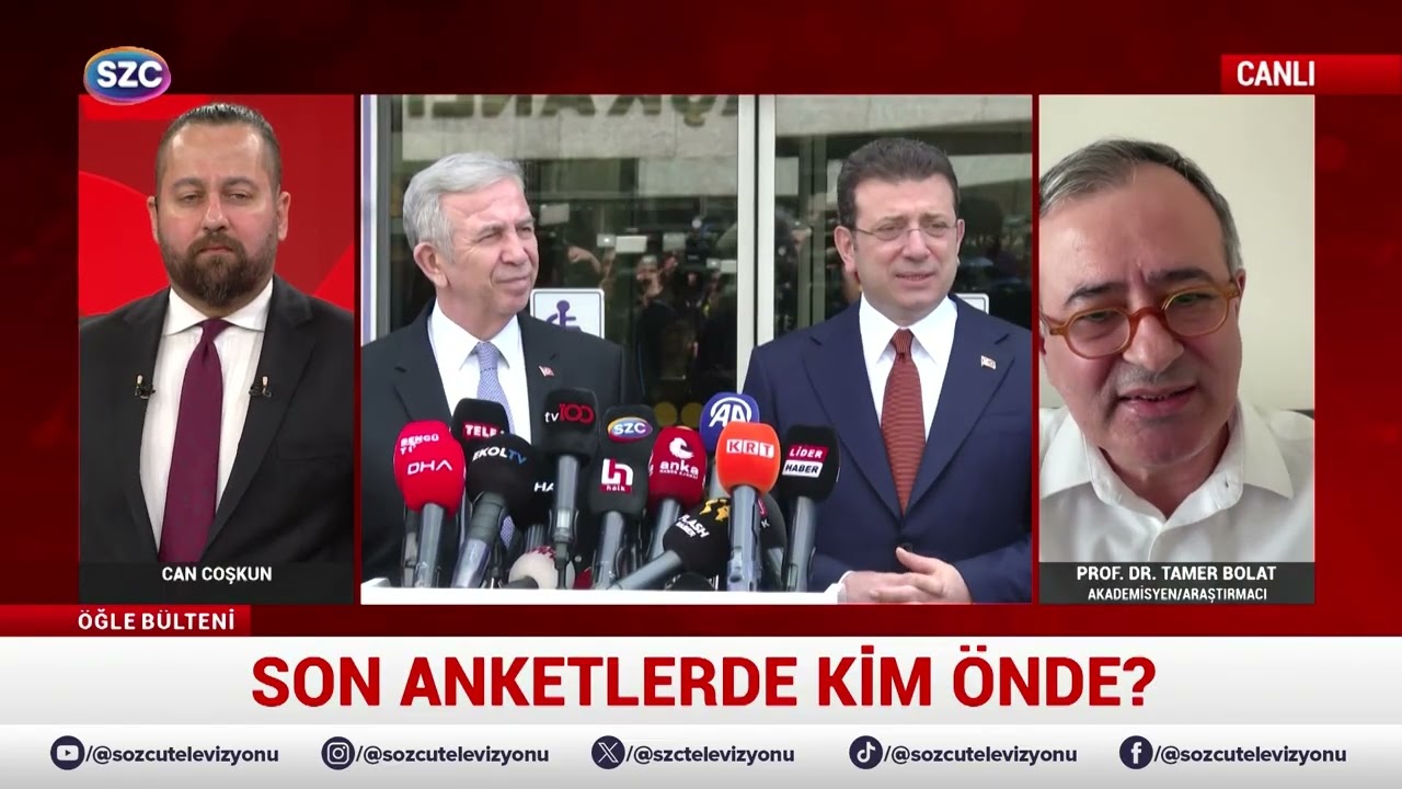 Son Seçim Anketi Erdoğan'ı Şoka Uğrattı! Mansur Yavaş Uçuşa Geçti! İşte AKP ve CHP'nin Oy Oranları