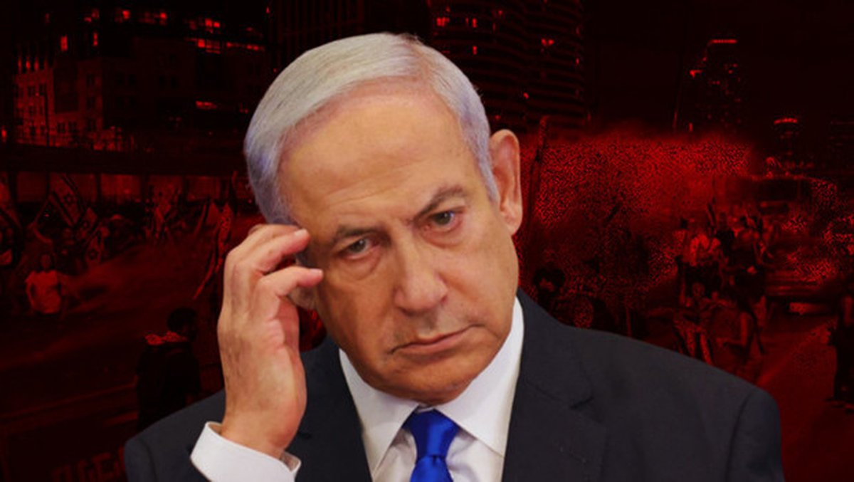 İsrail Başbakanı Binyamin Netanyahu'nun siyasi geleceği belirsizliğini korurken, rakiplerinin ABD eski Başkanı Donald Trump i