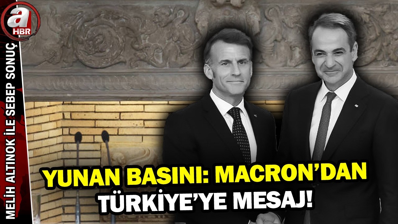 Macron'dan Türkiye'ye Üstü Kapalı Tehdit! | A Haber
