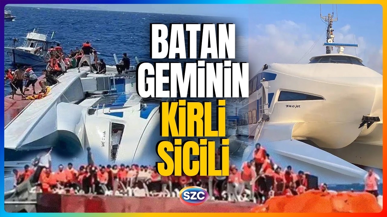 Sözcü Televizyonu'nda yayınlanan bir programda, batan tur gemisiyle ilgili çarpıcı iddialar ortaya atıldı.