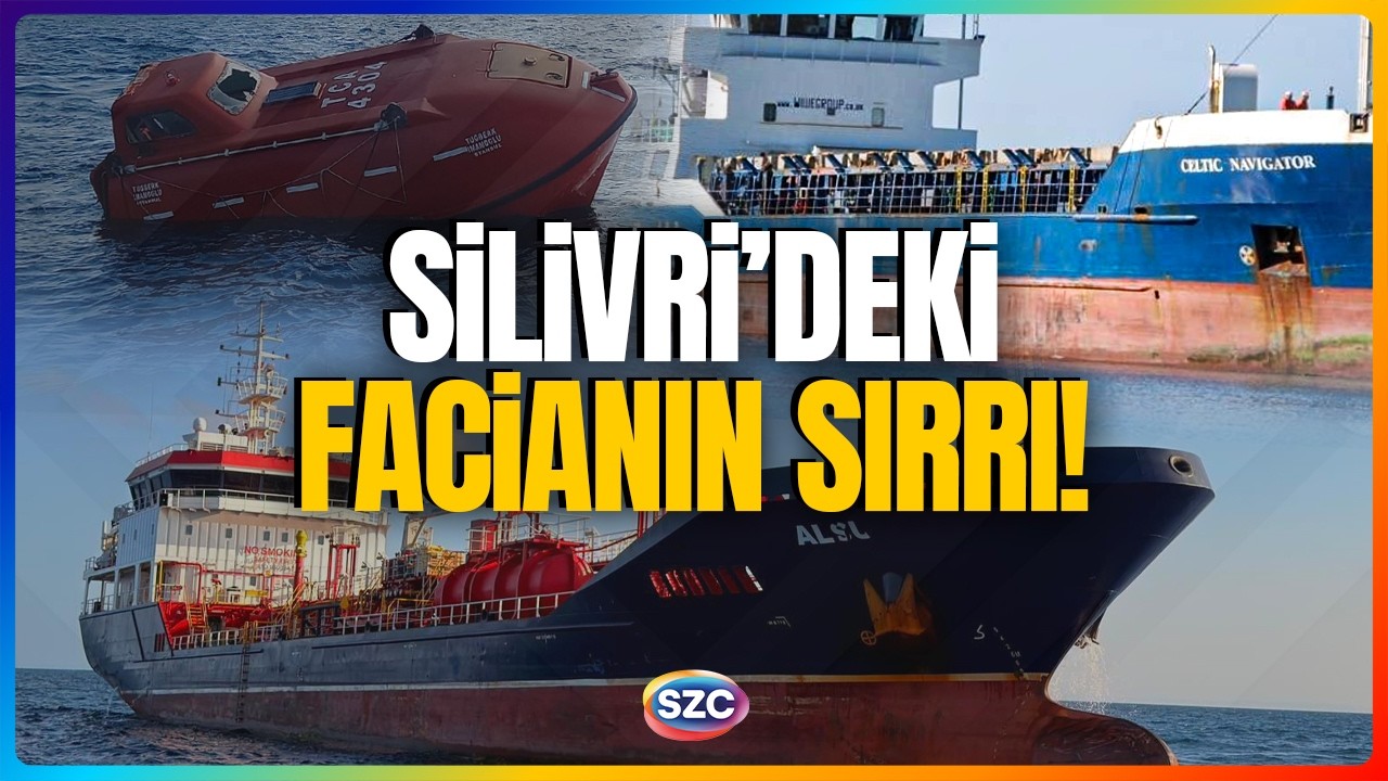 Marmara Denizi'nin Silivri açıklarında meydana gelen ve 11 dakika gibi kısa bir sürede batan yük gemisiyle ilgili şok edici d