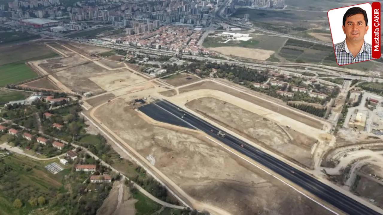 Ankara'ya milyarlarca liraya mal olduğu iddia edilen yeni bir havalimanı projesi tamamlandı.