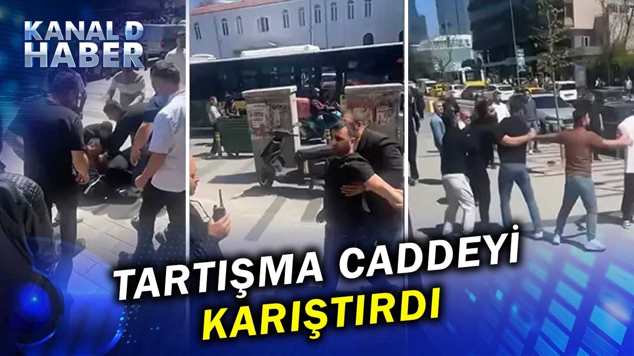 Zabıta Ve İşportacılar Birbirine Girdi, Yardım Etmek İsteyen Esnaflar Dayak Yedi