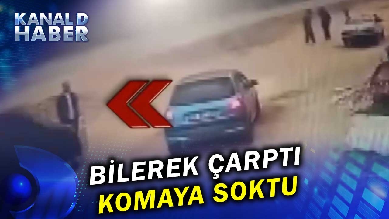Vahşet Anı Kamerada: Arabayla Çarptı, Yere Savurdu, Komaya Soktu