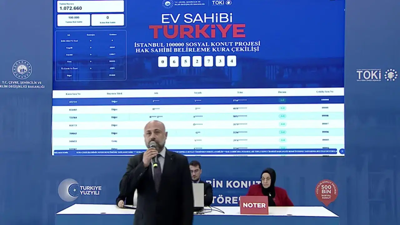 'Yüzyılın Konut Projesi'nin İstanbul kurasında skandal iddia: 'Yedi haneli sırası olanlar kuraya dahi sokulmadı mı?'