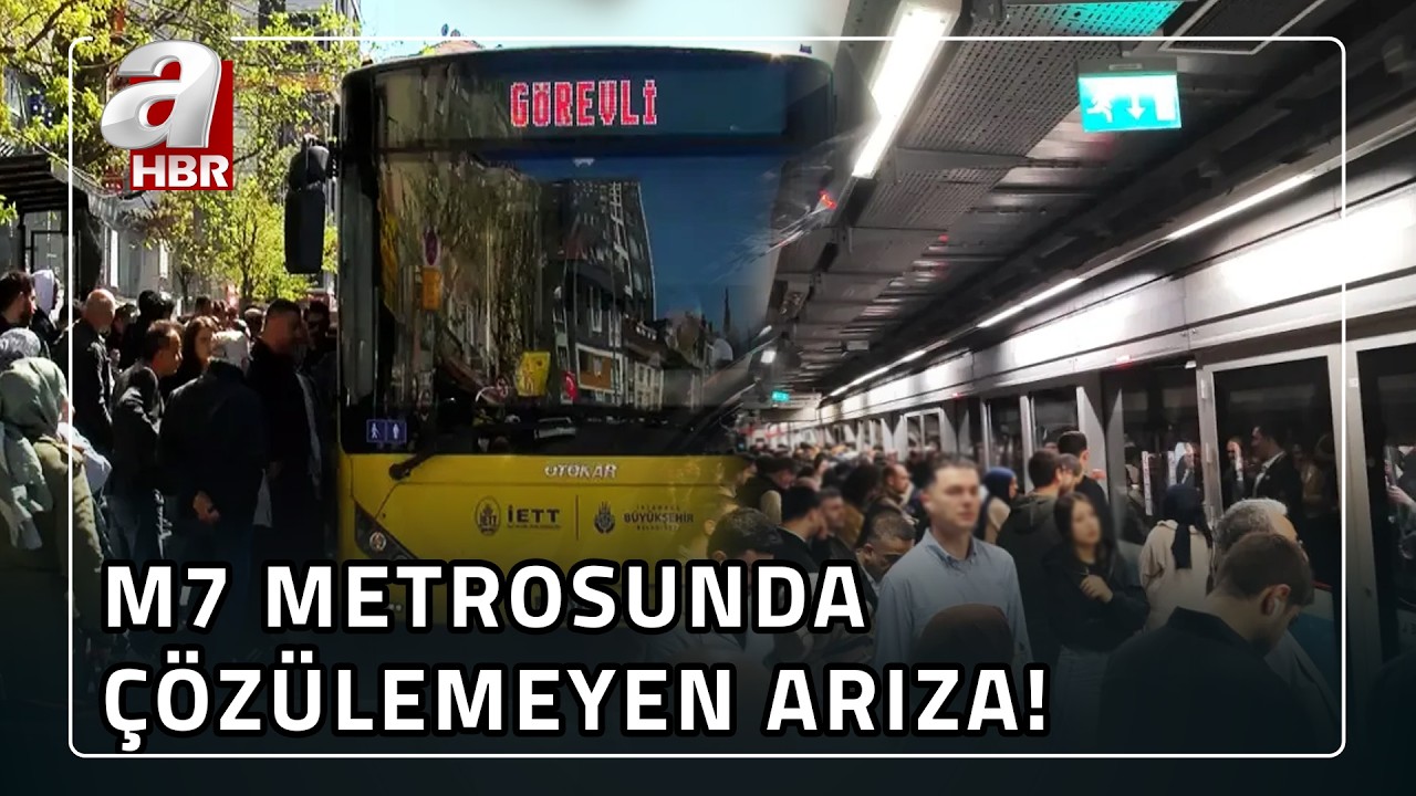 İstanbullular yine yollarda kaldı! Mahmutbey-Mecidiyeköy metrosunda 4 gündür çözülemeyen arıza!