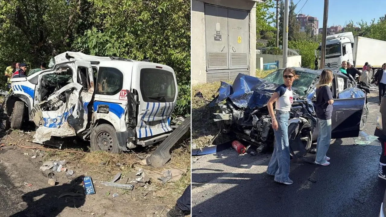 İzmir'de feci kaza... Freni patlayan tır karşı şeride geçti: Ölü ve yaralılar var!