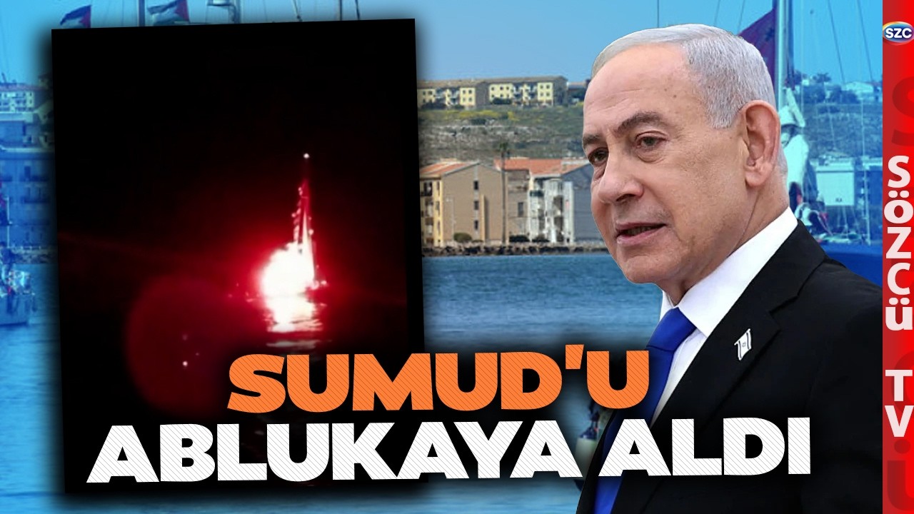 İsrail Sumud Filosunu Ablukaya Aldı! Bölgeden Sıcak ve Canlı Görüntüler!