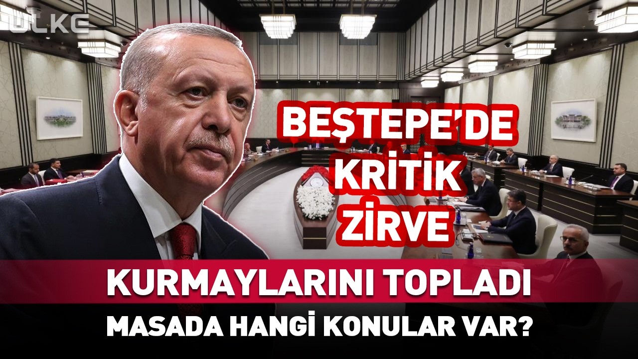 Erdoğan Kurmaylarını Topladı! Beştepe'de Kritik 'Orta Doğu' Zirvesi... #Sondakika