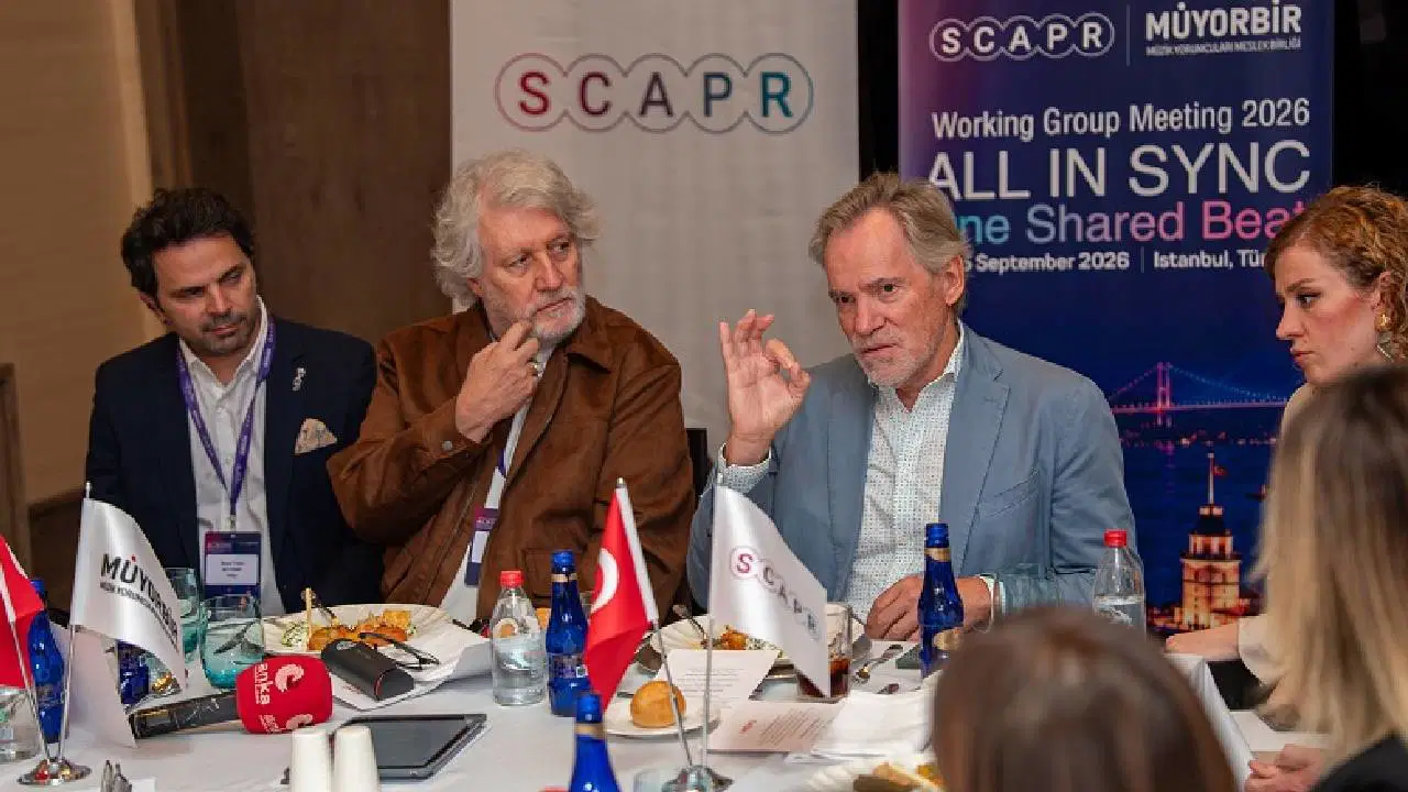 Uluslararası icracı sanatçı meslek birlikleri ağı SCAPR'ın ev sahipliğini MÜYORBİR'in üstlendiği toplantısı İstanbul'da başla