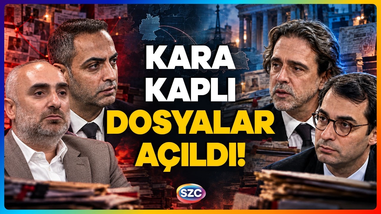 Gazeteciler İsmail Saymaz, Murat Ağırel, Timur Soykan ve Barış Terkoğlu, Sözcü Televizyonu'nda gündemin en sıcak başlıklarını