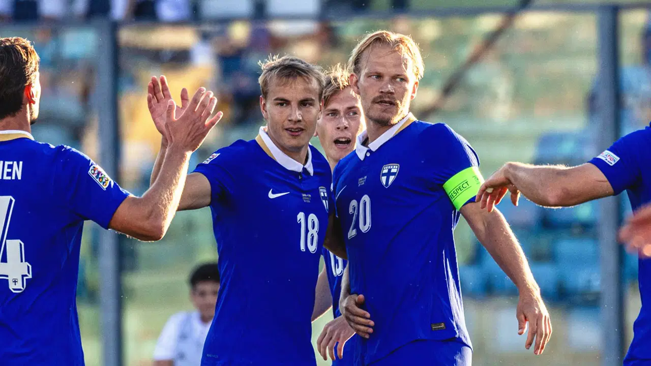 Finlandiya Milli Futbol Takımı, UEFA Uluslar Ligi C Ligi'nde San Marino ile deplasmanda karşılaştı ve rakibini 7-0 gibi farkl