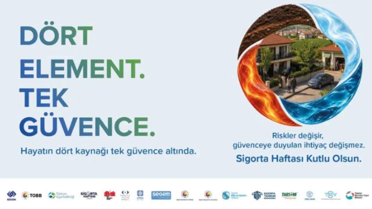 Türkiye Sigorta Birliği (TSB) tarafından bu yıl 15'incisi düzenlenen Sigorta Haftası, 'Dört Element.